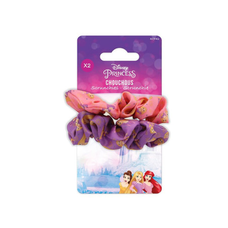 Lot de 2 chouchous Princesses Assortis - DISNEY - DIS40742