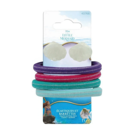 Élastiques et pinces à cheveux La Petite Sirène Ariel - DISNEY - DIS40766