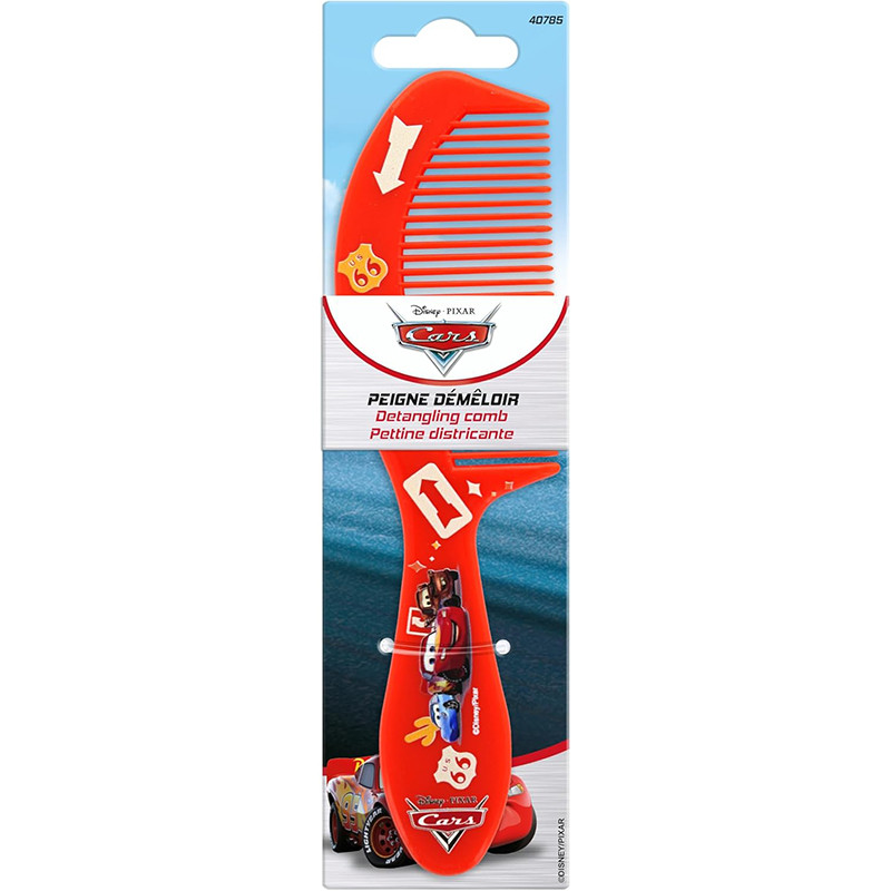 Peigne démêlant Cars Flash McQueen Rouge - DISNEY - DIS40785