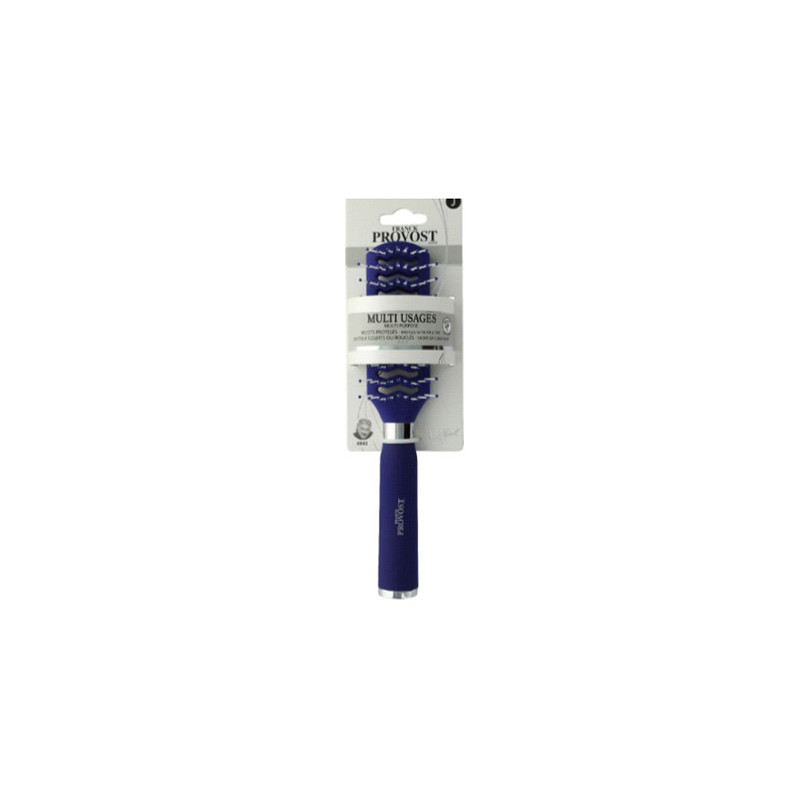 Brosse à cheveux Figaro avec picot nylon GM Bleu - FRANCK PROVOST - FRP0044