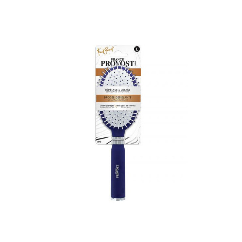 Brosse à cheveux Démêlage et Lissage Bleu - FRANCK PROVOST - FRP0049