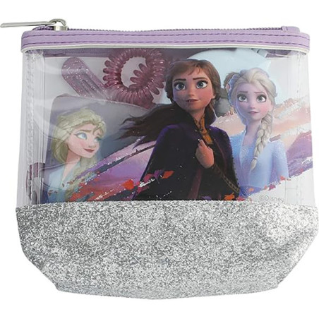 Trousse de Voyage Transparente 7 Pièces Elsa/Anna - DISNEY - RDN7030