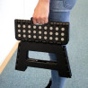 Marche-pied pliable compact