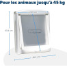 Chatière Staywell Original 760 2 voies talle L Blanc - PETSAFE - PECOL888