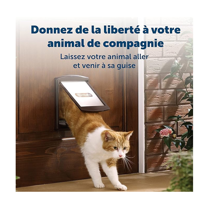 Chatière Staywell Original 760 2 voies talle L Blanc - PETSAFE - PECOL888