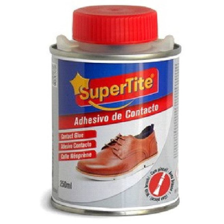 Colle Néoprène Haute Adhérence avec Pinceau 250mL Transparent - SUPERTITE - SPT682500