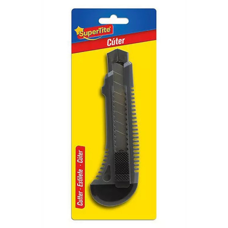 Cutter professionnel précision et robustesse Noir - SUPERTITE - SPT3336
