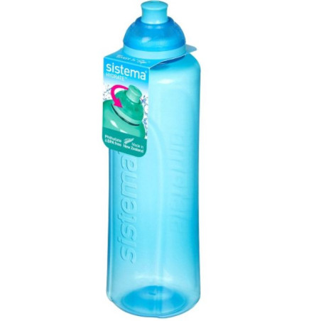Gourde à presser Hydrate Swift 480mL Bleu - SISTEMA - SA725