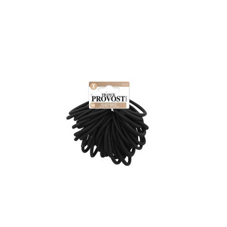 Lot 40 élastiques pour cheveux Noir - FRANCK PROVOST - FRP10027