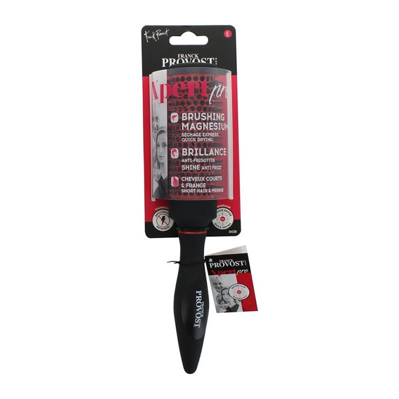 Brosse Brushing Xpert Pro S Noir/Rouge - FRANCK PROVOST - XPR0430