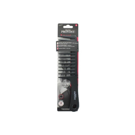 Peigne démêloir Professionnel Dents XL Noir - FRANCK PROVOST - XPR0437