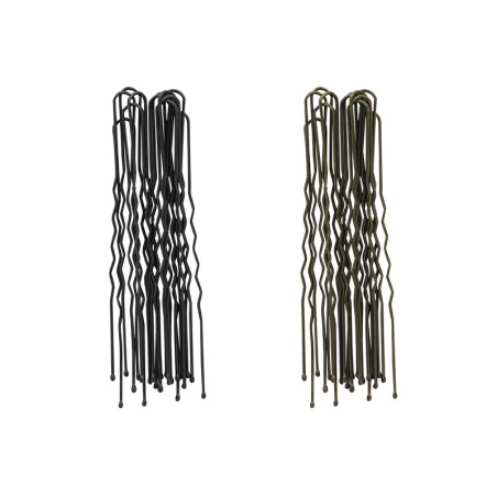Épingles à cheveux multicolores XL 12 pièces Noir - FRANCK PROVOST - XPR0455