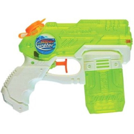 Pistolet à eau Super Water 21 cm KIM'PLAY - Dès 1 an