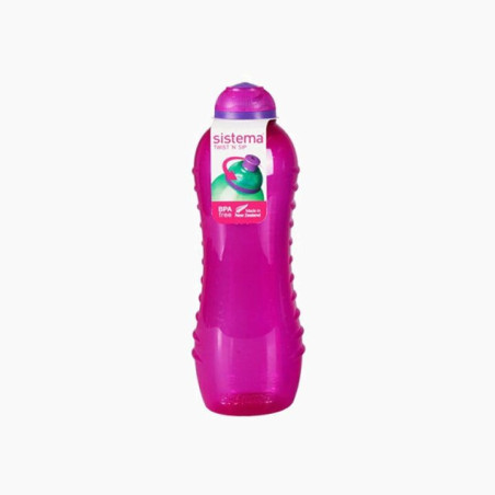 Gourde Twist hydrate 620mL Rose - SISTEMA - SA795