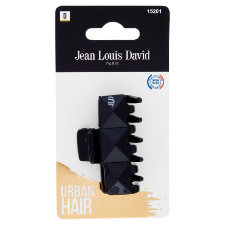 Petite pince à cheveux crabe PM Noir - JEAN LOUIS DAVID - JLD15201