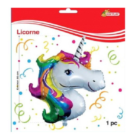 Ballon Métal Licorne - KIM'PLAY - KP44620