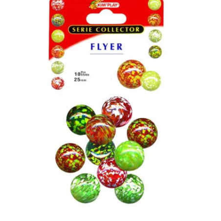 Filet de 10 calots Flyer 25mm KIM'PLAY - Dès 3 ans