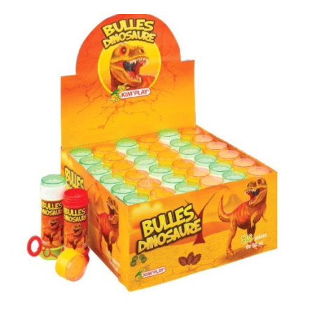 Bulles de savon Dinosaure 60ml - KIM'PLAY - Dès 3 ans