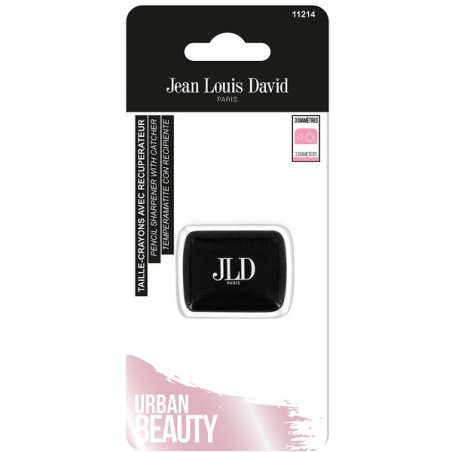 Taille-crayons avec récupérateur 3 diamètre - JEAN LOUIS DAVID - JLD11214