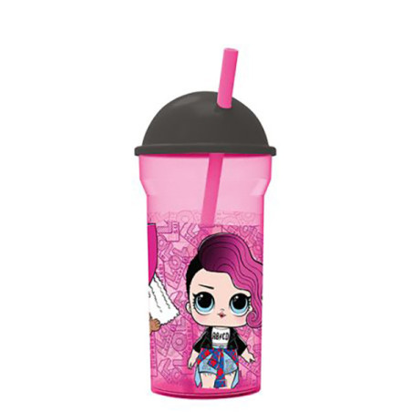 Gourde avec paille Rock On Lol Surprise 460mL - STOR - ST16888