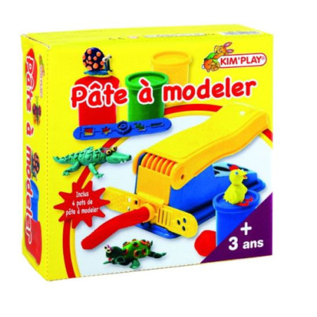 Fabrique pâte à modeler KIM'PLAY  Dès 3 ans