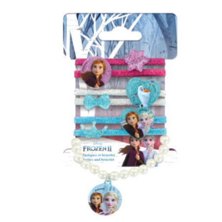 Élastiques avec bracelet Reine des Neiges 2 - DISNEY - RDN7005