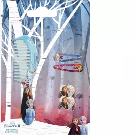 Kit coiffure La Reine des Neiges 2 Anna/Elsa - DISNEY - RDN7013