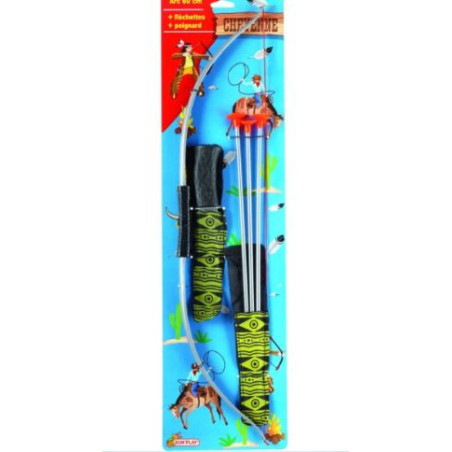 Kit arc couteau flèches Aventure Plastique 60cm KIM'PLAY - Dès 5 ans
