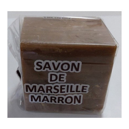 Savon de Marseille 400g Marron - PREMIER PRIX - PP613091