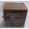 Savon de Marseille 400g Marron - PREMIER PRIX - PP613091