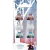 Lot de 6 mini pinces à cheveux pailletées La Reine des Neiges 2 - DISNEY - RDN7008