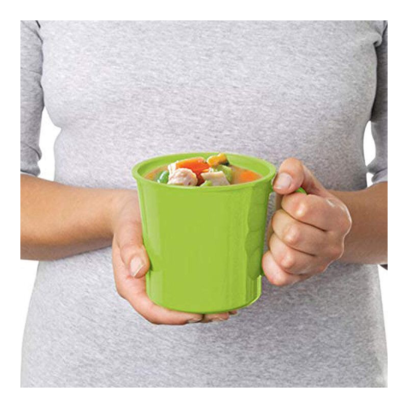 Mug à soupe en plastique pour micro-ondes 656ml - SISTEMA - SA21107