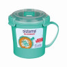 Mug à soupe en plastique pour micro-ondes 656ml - SISTEMA - SA21107