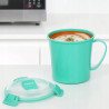 Mug à soupe en plastique pour micro-ondes 656ml - SISTEMA - SA21107