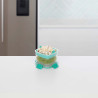 Boîte hermétique snack To Go avec séparateur 400mL Turquoise - SISTEMA - SA21320