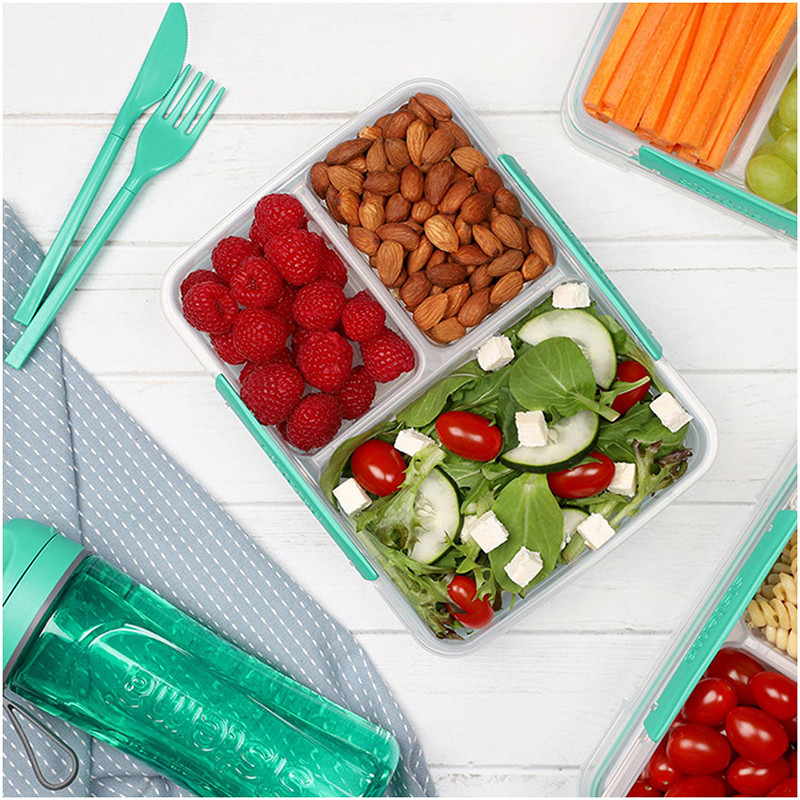 Boîte à repas To Go Multi Split avec 3 compartiments 820mL - SISTEMA - SA21560