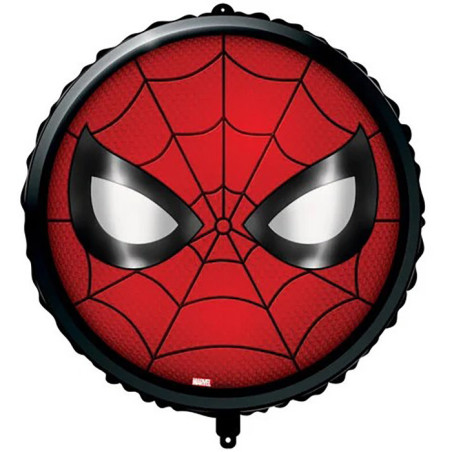Ballon en aluminium rond Marvel Spiderman 46cm - PROCOS - PR94995