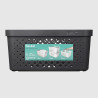 Panier Home 18,5L Noir - SISTEMA - SA51216
