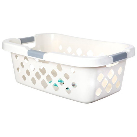 Panier à linge Home 37L Blanc - SISTEMA - SA51255