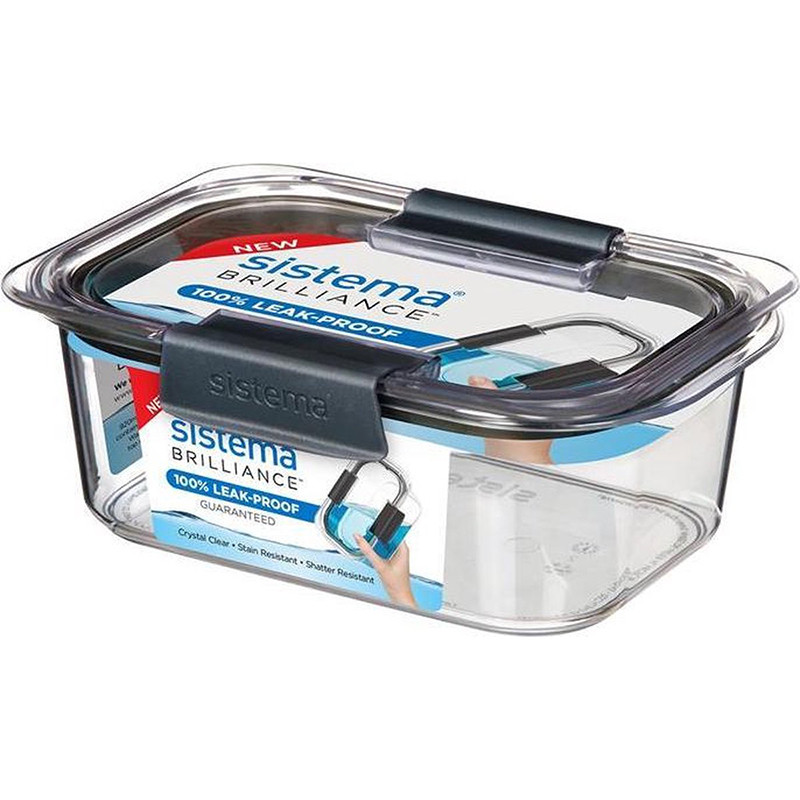 Boîte hermétique rectangulaire Brilliance 920mL Medium - SISTEMA - SA55110