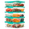 Set de 5 boîtes hermétiques Nest It 3 compartiments 1,9 L Vert - SISTEMA - SA59175