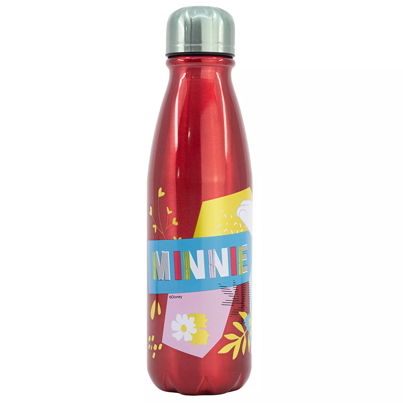 Gourde en aluminium Minnie Mouse 600ml Rouge - STOR - ST74440