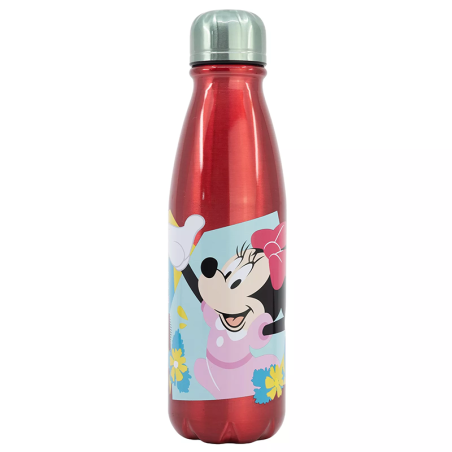 Gourde en aluminium Minnie Mouse 600ml Rouge - STOR - ST74440