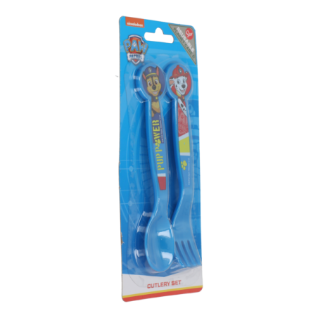 Set de 2 couverts Pat' Patrouille Bleu - STOR - ST74616