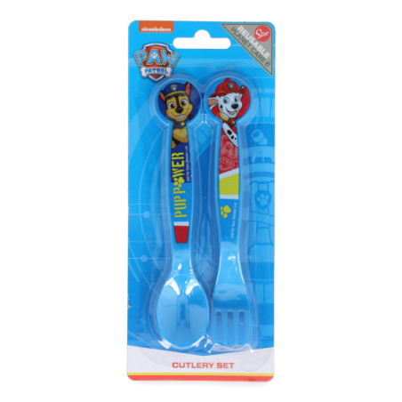 Set de 2 couverts Pat' Patrouille Bleu - STOR - ST74616