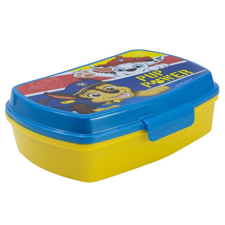 Boîte à sandwich rectangle Pat' Patrouille Bleu/Jaune - STOR - ST74674