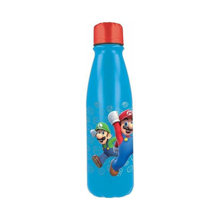 Gourde en aluminium Super Mario 600ml Bleu - STOR - ST75240