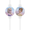 Lot de 4 pailles en papier La Reine des Neiges II - PROCOS - PR94059
