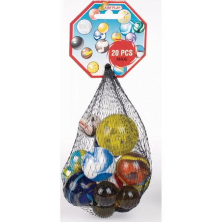 20 pièces maxi billes et calots KIM'PLAY - Dès 3 ans