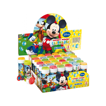 Bulle de savon Mickey Plastique 60mL KIMPLAY - Dès 3 ans